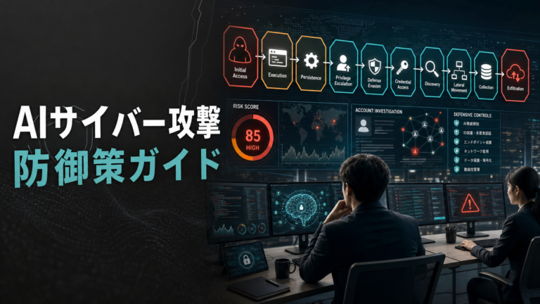 【2026年最新】AIサイバー攻撃の実態とは？Anthropic調査から読む防御策