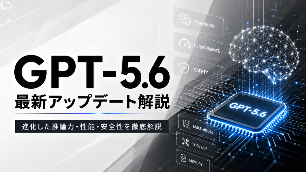 GPT-5.6 Sol・Terra・Lunaの違いと法人活用を解説するアイキャッチ
