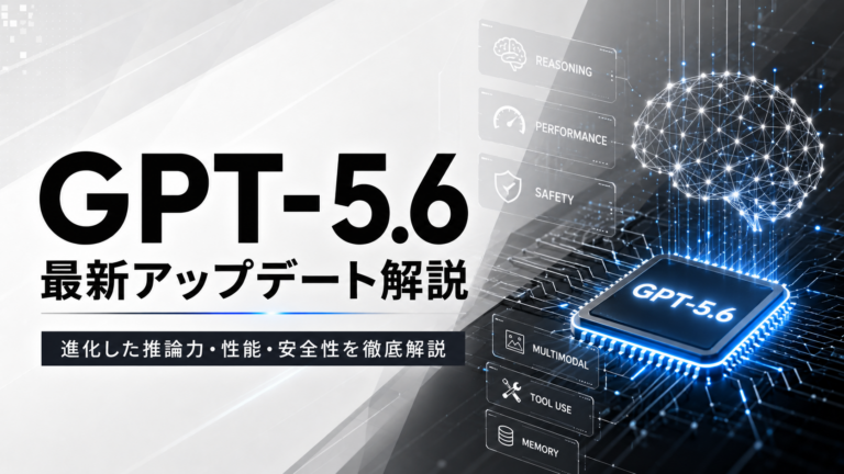 GPT-5.6 Sol・Terra・Lunaの違いと法人活用を解説するアイキャッチ